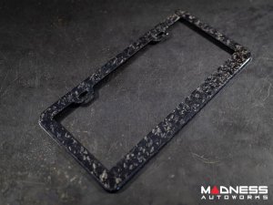License Plate Frame - 100% Forged Carbon Fiber